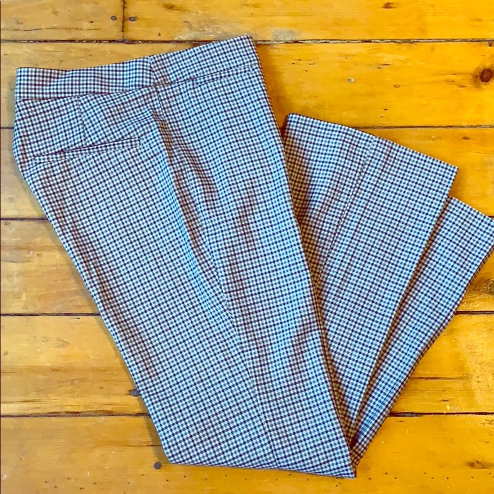 H&M Cropped Houndstooth Pants